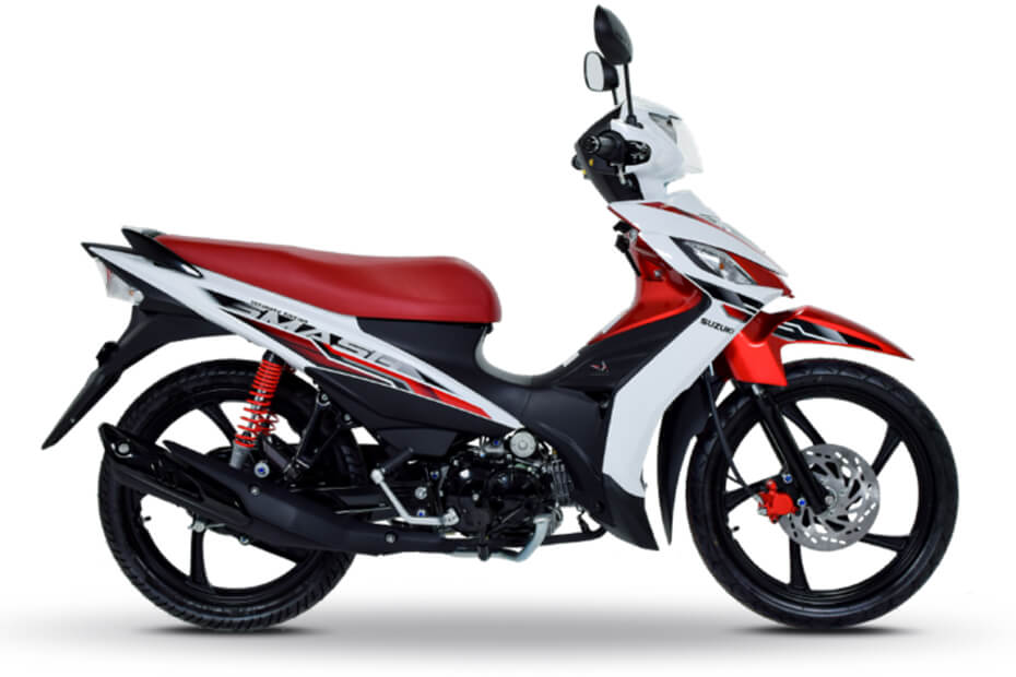 New SMASH 115 FI 2023 สีแดง-ขาว