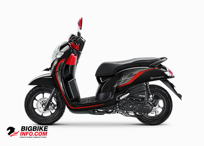 Honda Scoopy eSP ปี 2019 รุ่น Sporty สี Black