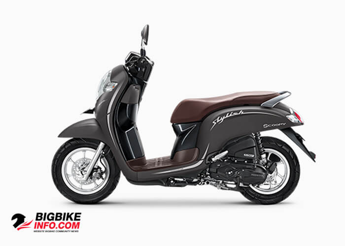 Honda Scoopy eSP ปี 2019 รุ่น Stylish สี matte redbrown