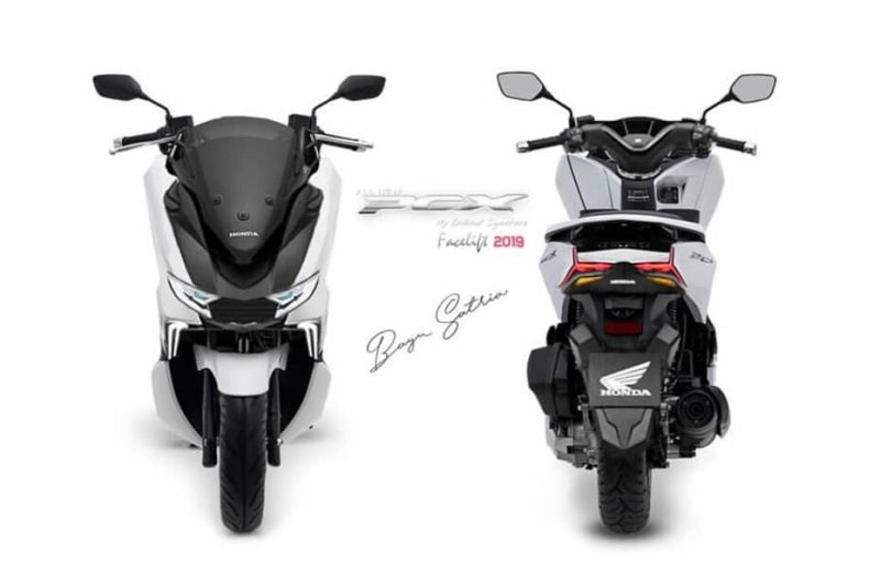 เผยภาพกราฟิก New Honda PCX150 Sport แปลงโฉมพีซีเอ็กซ์ให้สปอร์ตขึ้น