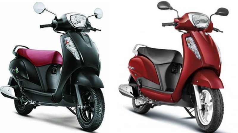 ซูซูกิ Access 125 ซีบีเอส สีดำ-สีแดง