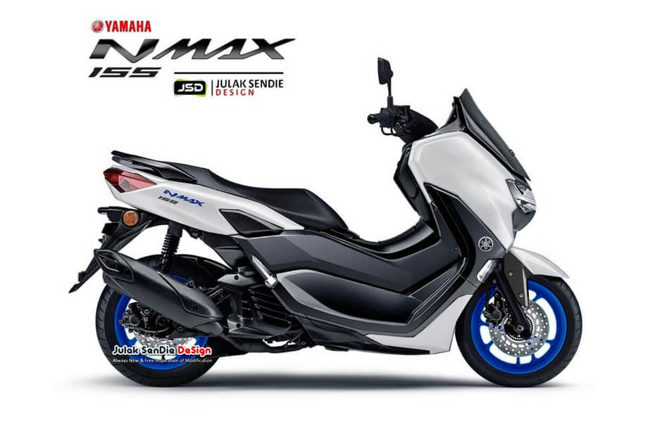 อัพเดทข่าว เผยภาพ CG All New Yamaha Nmax 155 สกูตเตอร์สปอร์ตพรีเมี่ยมกับสีสันโดนเด่น