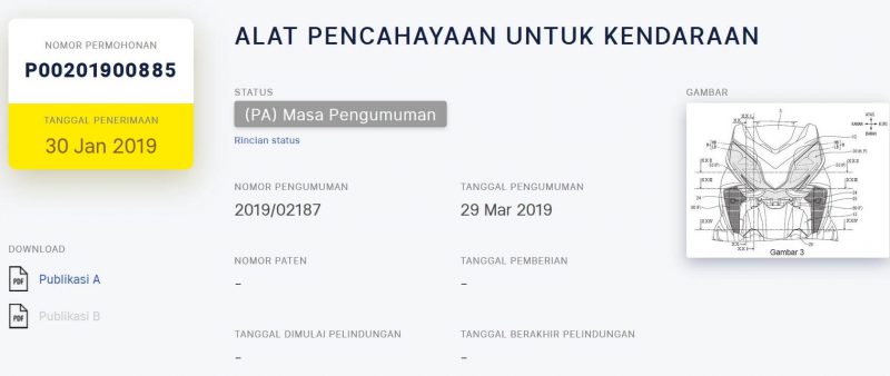 เผยภาพร่าง Honda สิทธิบัตรใหม่