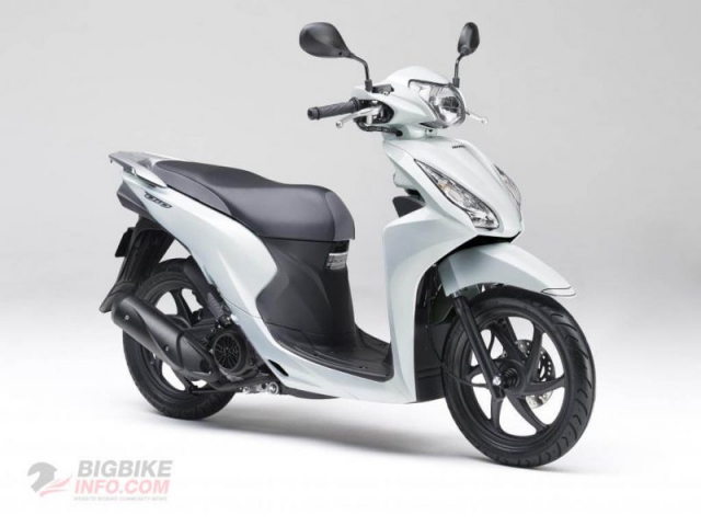 Dio 110 สี Pearl Iceberg White