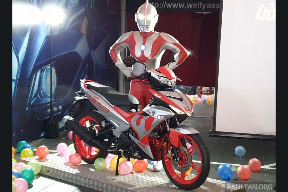 เปิดตัว Yamaha MX King เวอร์ชั่น Ultraman limited edition ผลิตเพียง 100 คัน