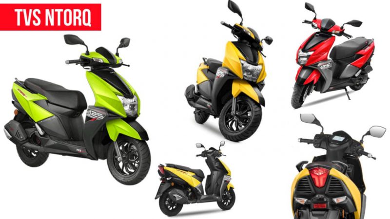 TVS Motors เปิดตัว Ntorq 125 2019 ที่มีให้เลือกหลากหลายสี