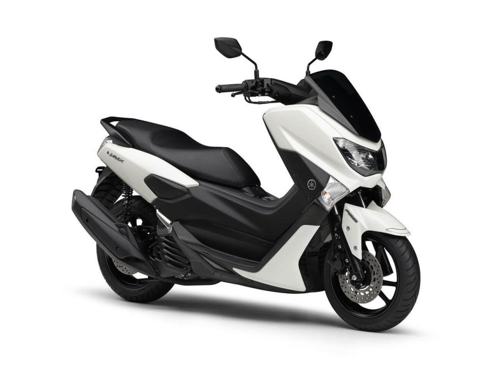 ยามาฮ่า เอ็นแม็กซ์ เอบีเอส ปี 2019 สี White Metallic 6 ช่วงด้านหน้า