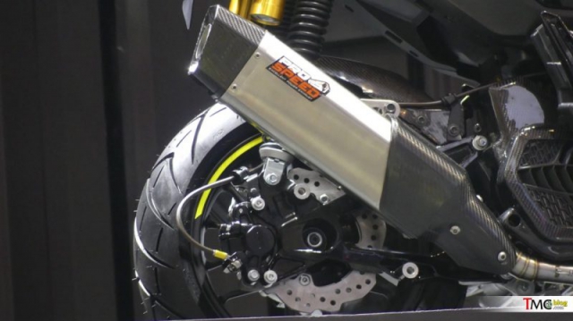 Honda ADV-150 2020 เวอร์ชั่น Urban Street ท่อไอเสีย