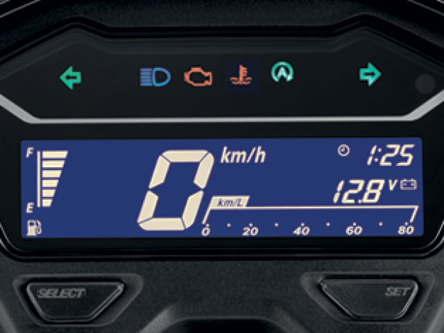 Honda Click 125i 2019 หน้าปัดเรือนไมล์