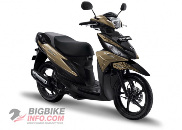 Suzuki ADDRESS 2019 สี Silver Matte Titanium
