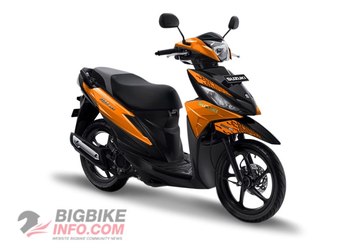 Suzuki ADDRESS 2019 สีส้ม