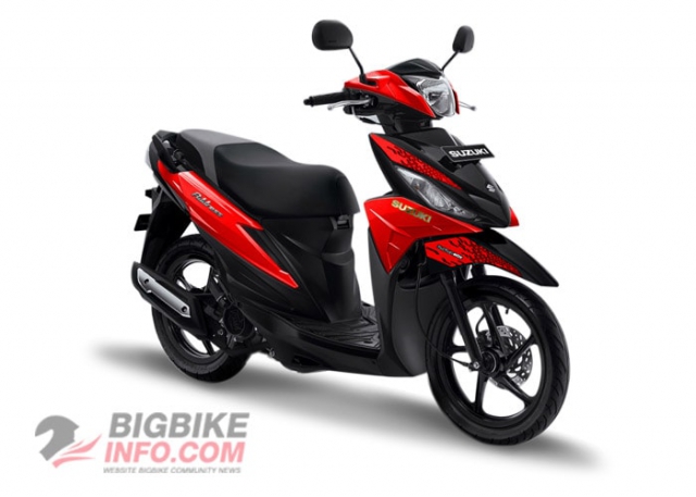 Suzuki ADDRESS 2019 สีแดง