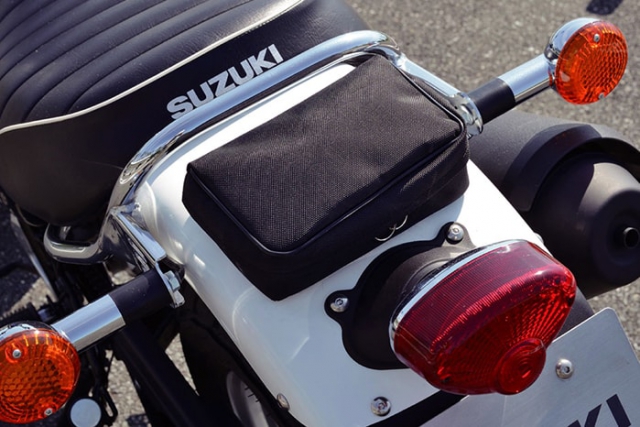 Suzuki VanVan 200 ที่เก็บของช่วงท้าย