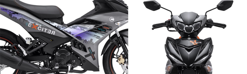 Yamaha Exciter 150 SE สีขาว-ฟ้า