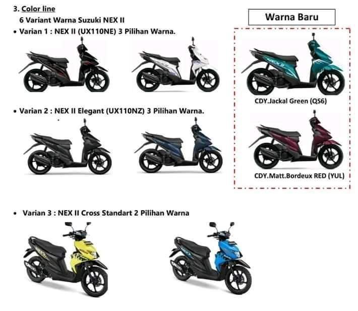Suzuki Nex II Elegant/CROSS