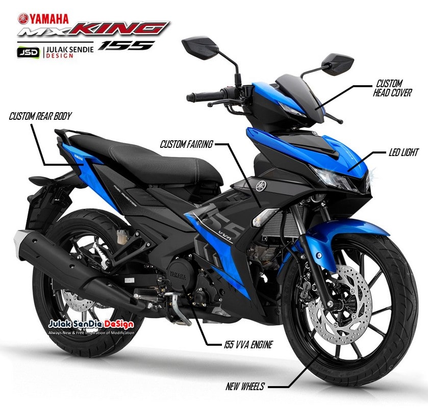 ภาพกราฟิก Exciter 155 VVA