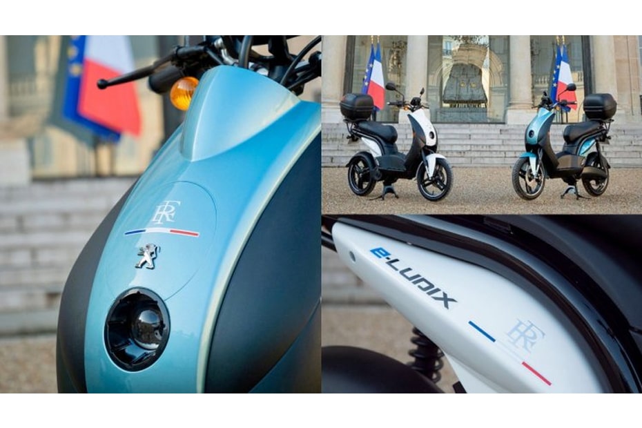การร่วมมือ Peugeot กับ l’Elysée พัฒนาสกูตเตอร์ไฟฟ้า e-Ludix