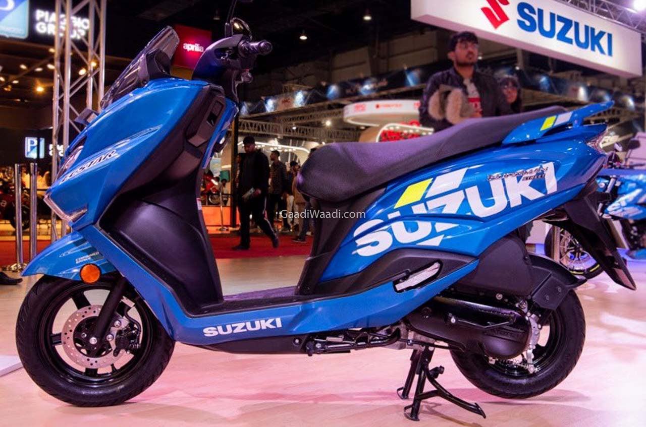 Burgman Street 2020 MotoGP ด้านข้าง