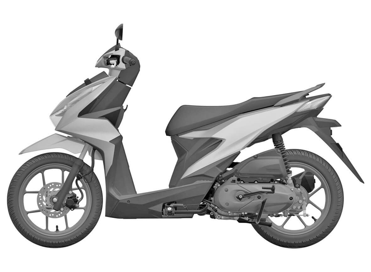 สิทธิบัตรยุโรป Honda Beat