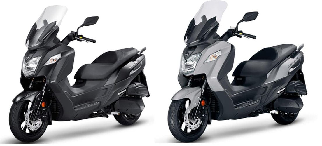JOYMAX Z 250 2020 สีดำและสีเทา