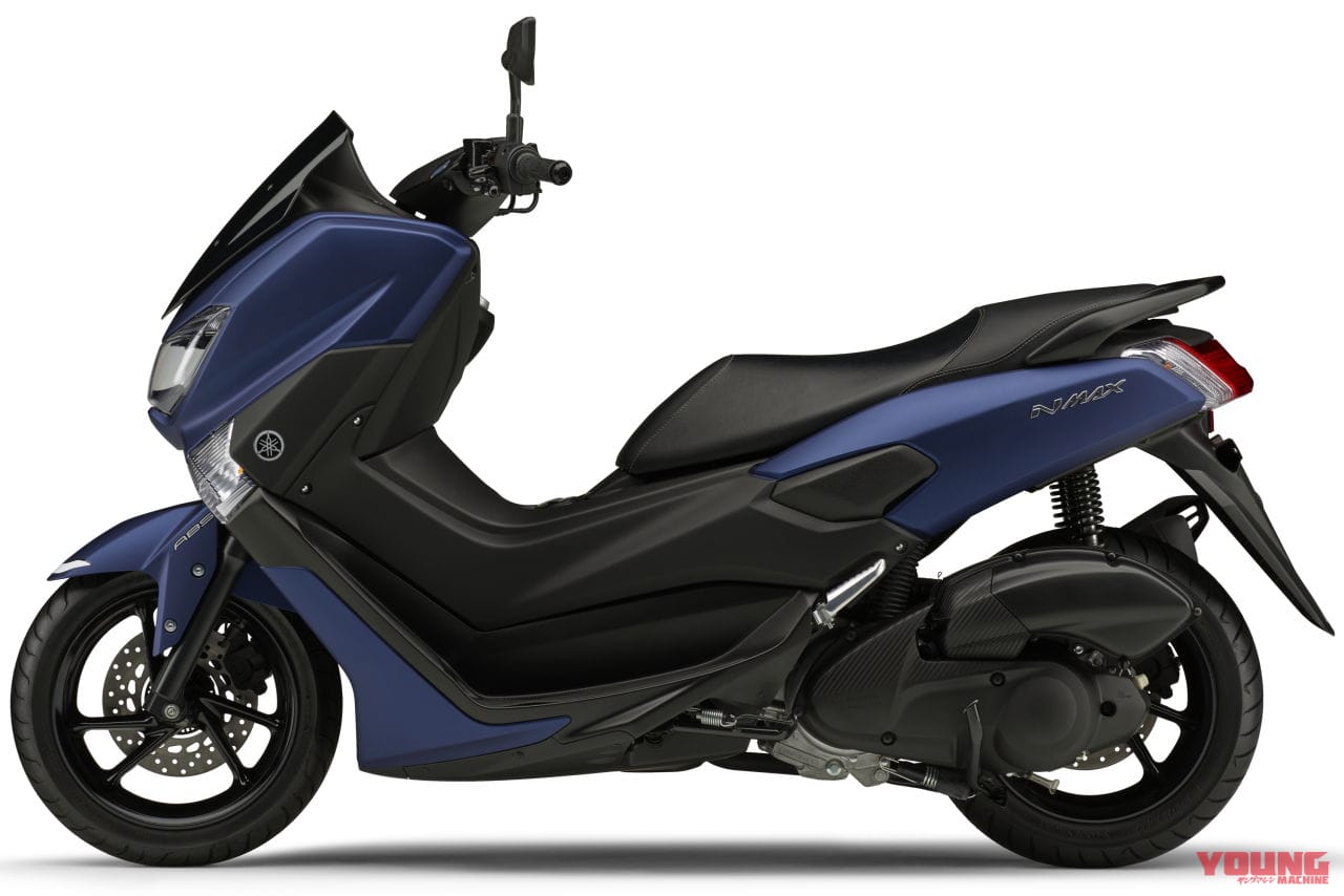 Yamaha Nmax 125 ABS 2020 สีน้ำเงินแมท ช่วงข้าง