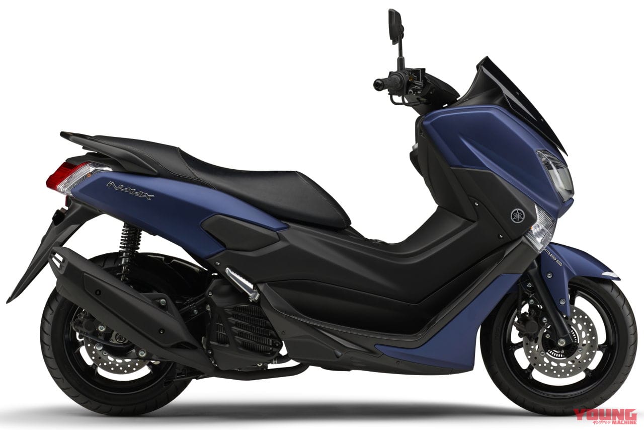 Yamaha Nmax 125 ABS 2020 สีน้ำเงินแมท ด้านข้าง