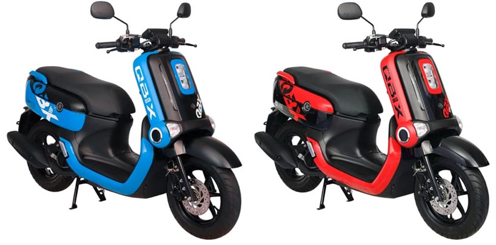 ยามาฮ่า คิวบิกซ์ 2020 รุ่น Standard สีดำ-ฟ้าและสีดำ-แดง