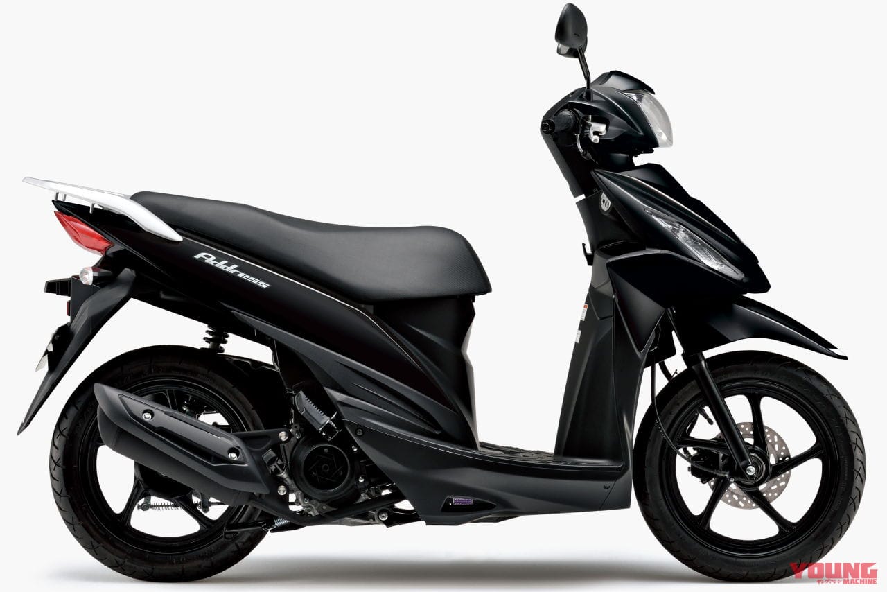 ADDRESS 110 [รุ่นปี 2020] สี Titan Black