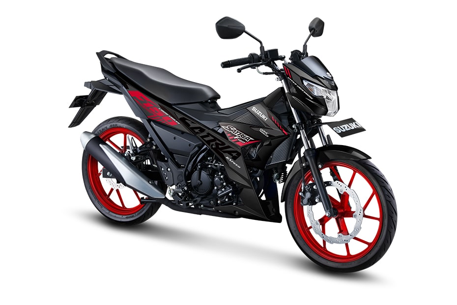 ซูซูกิ เอฟ150 2021 ซีรี่ย์ Special Edition สี Titan Black (ล้อสีดำ-แดง)