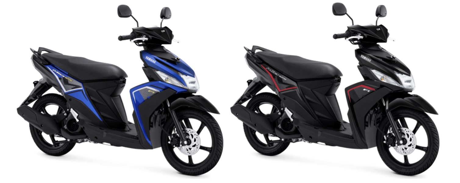 ยามาฮ่า Mio M3 2021 สีน้ำเงิน-สีดำ