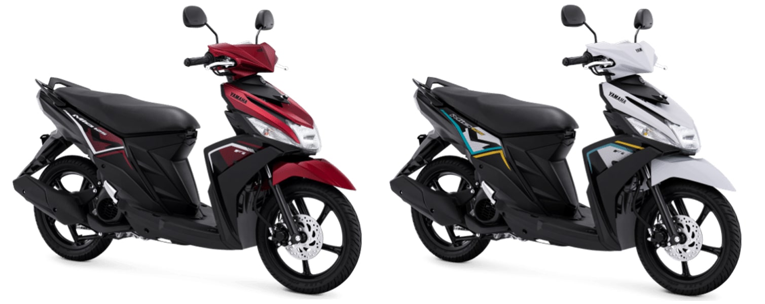 ยามาฮ่า Mio M3 2021 สีแดง-สีขาว