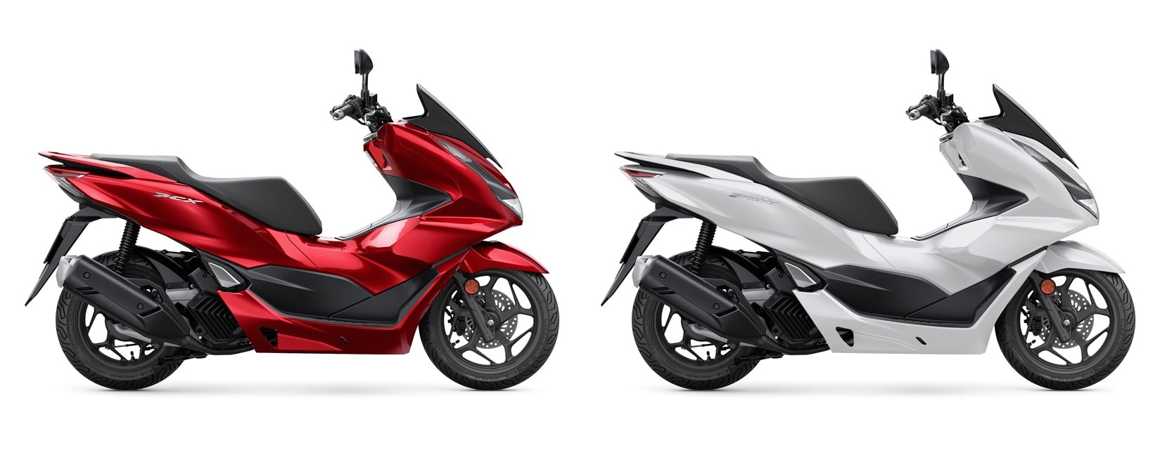 ฮอนด้า PCX125 2021 สีแดงและสีขาว