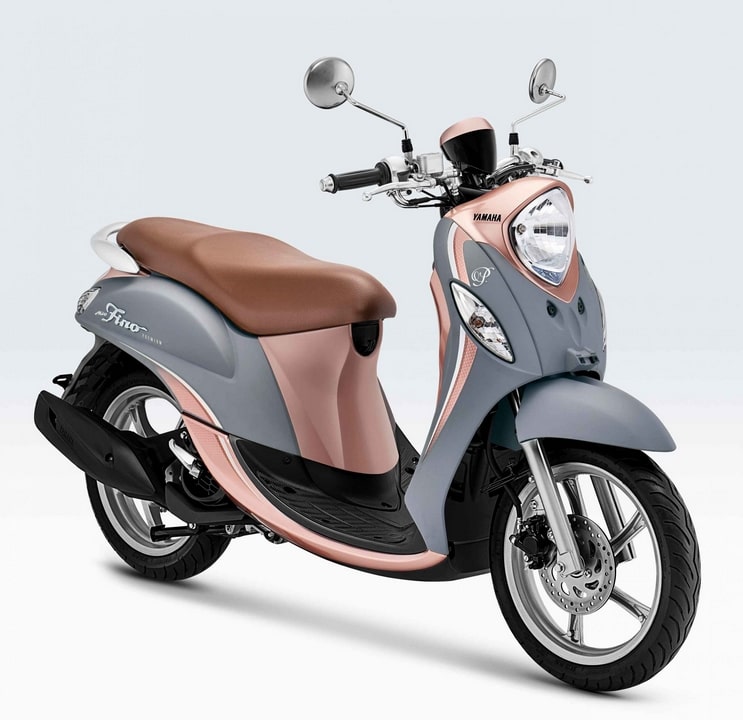 สกูตเตอร์ Yamaha Fino 125 สีใหม่ Creamy Grey