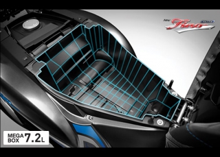 ยามาฮ่า ฟีโน่125 MEGA BOX 7.2 ลิตร ที่เก็บของใหญ่