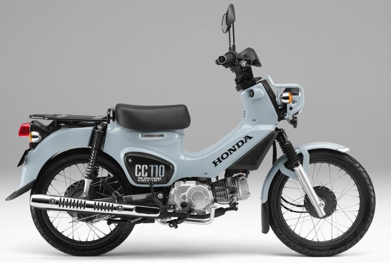 ฮอนด้า Cross Cub 110 2021 สีใหม่ Puco Blue