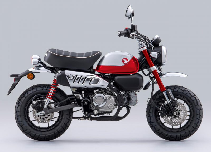 New Monkey 125 2022 สีแดง