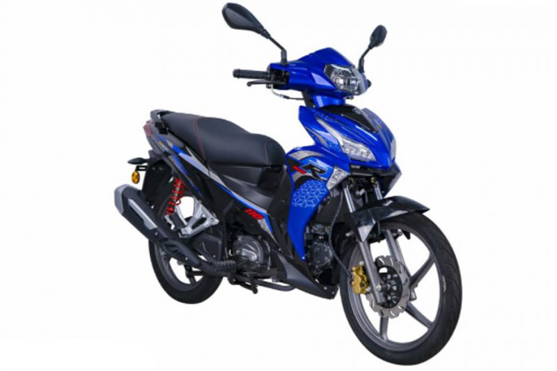 SM Sport 110R 2021 สีน้ำเงิน