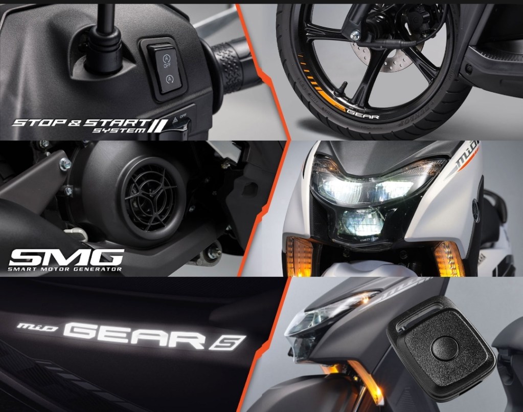 คุณสมบัติ MIO GEAR 2021
