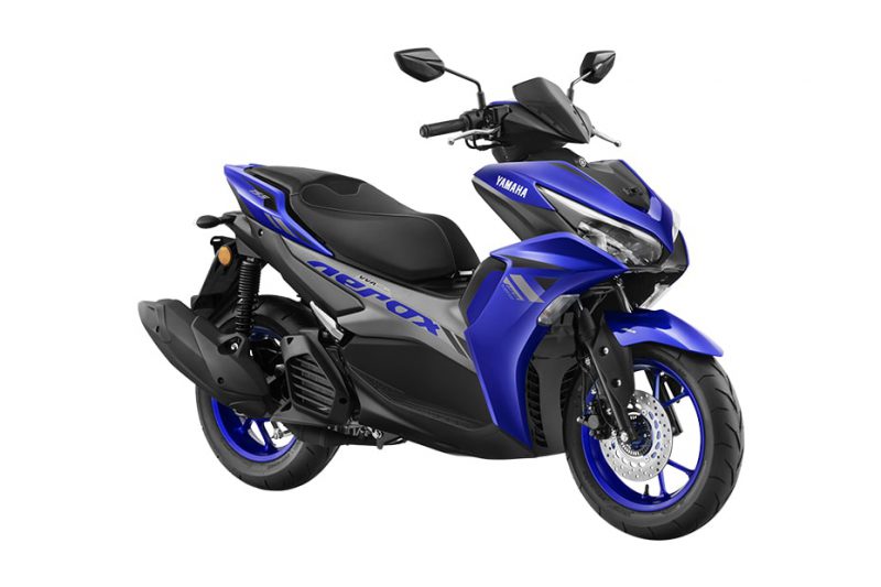 ยามาฮ่า Aerox 2022 สีน้ำเงิน
