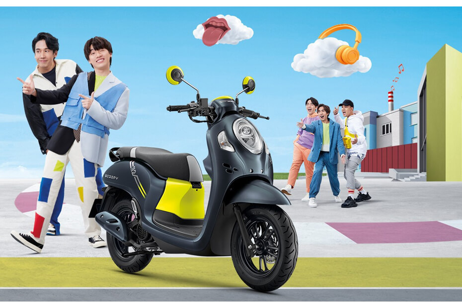 สีใหม่ Scoopy 2021
