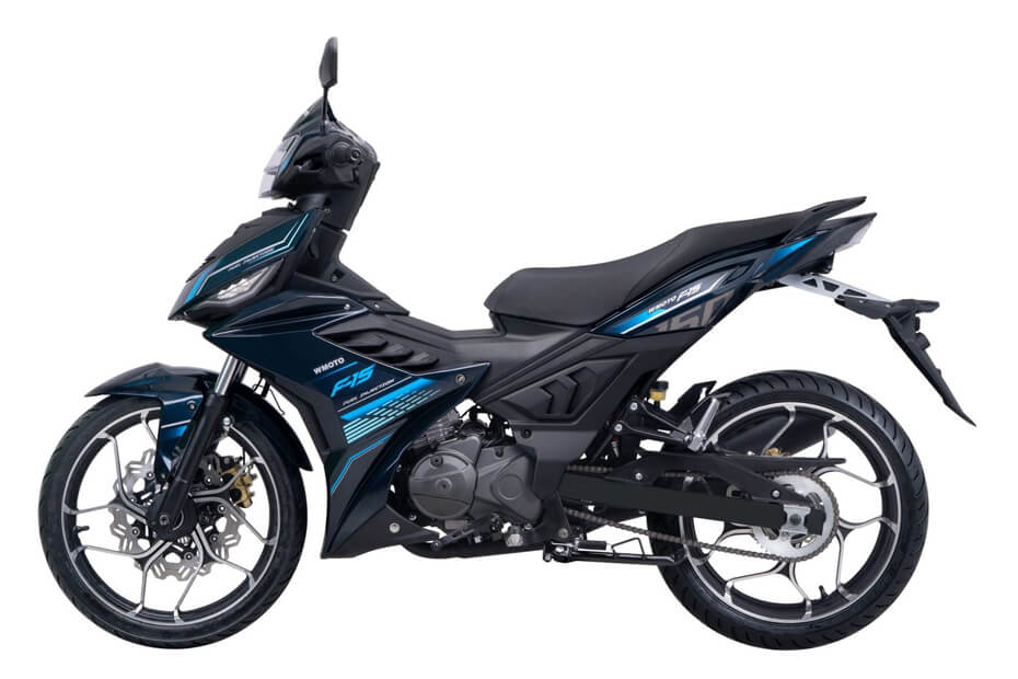 New F15 2022 สีดำ-ฟ้า