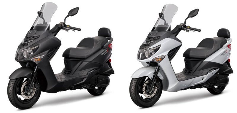 New Joyride200iS และ Joyride125iS 2022 สีดำแมทและสีขาว