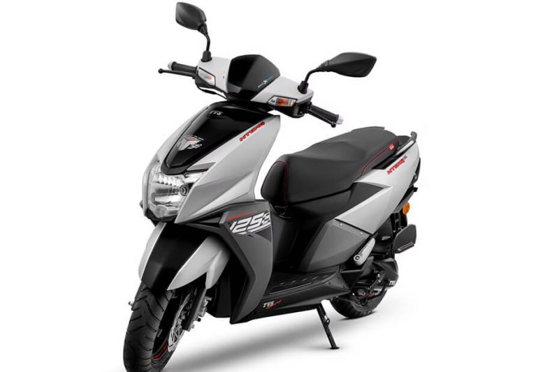 New Ntorq 125 2022 สีเงิน