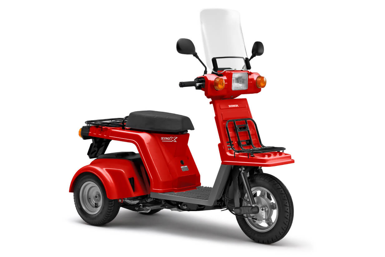 New Gyro X 2022 สีแดง