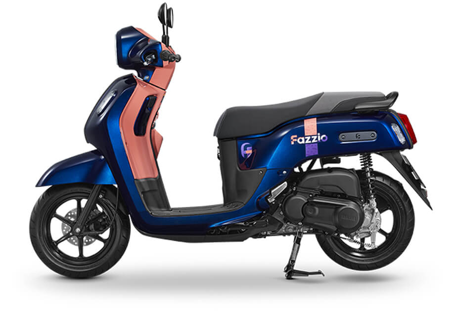 ยามาฮ่า ฟาซซิโอ้ 125 รุ่น Smart Key สีน้ำเงิน-ชมพู