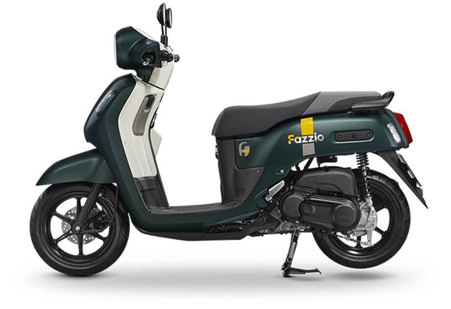ยามาฮ่า ฟาซซิโอ้ 125 รุ่น Smart Key สีเขียว-ขาว