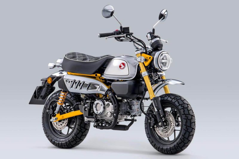 New Monkey 125 2023 สีเหลือง