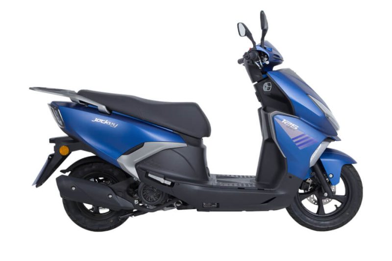 New Jockey 125 2023 สีน้ำเงิน