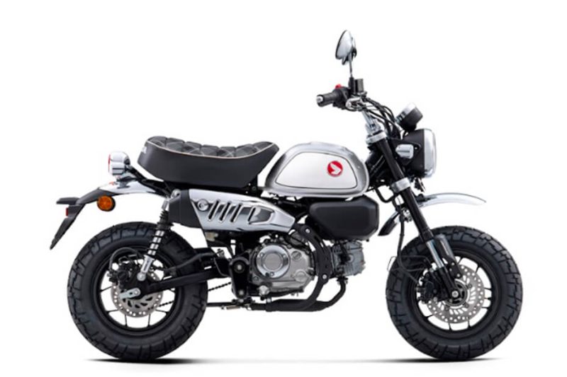 New Monkey 125 2023 สีเงิน