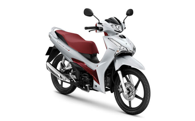 New Wave 125i 2023 สีขาว